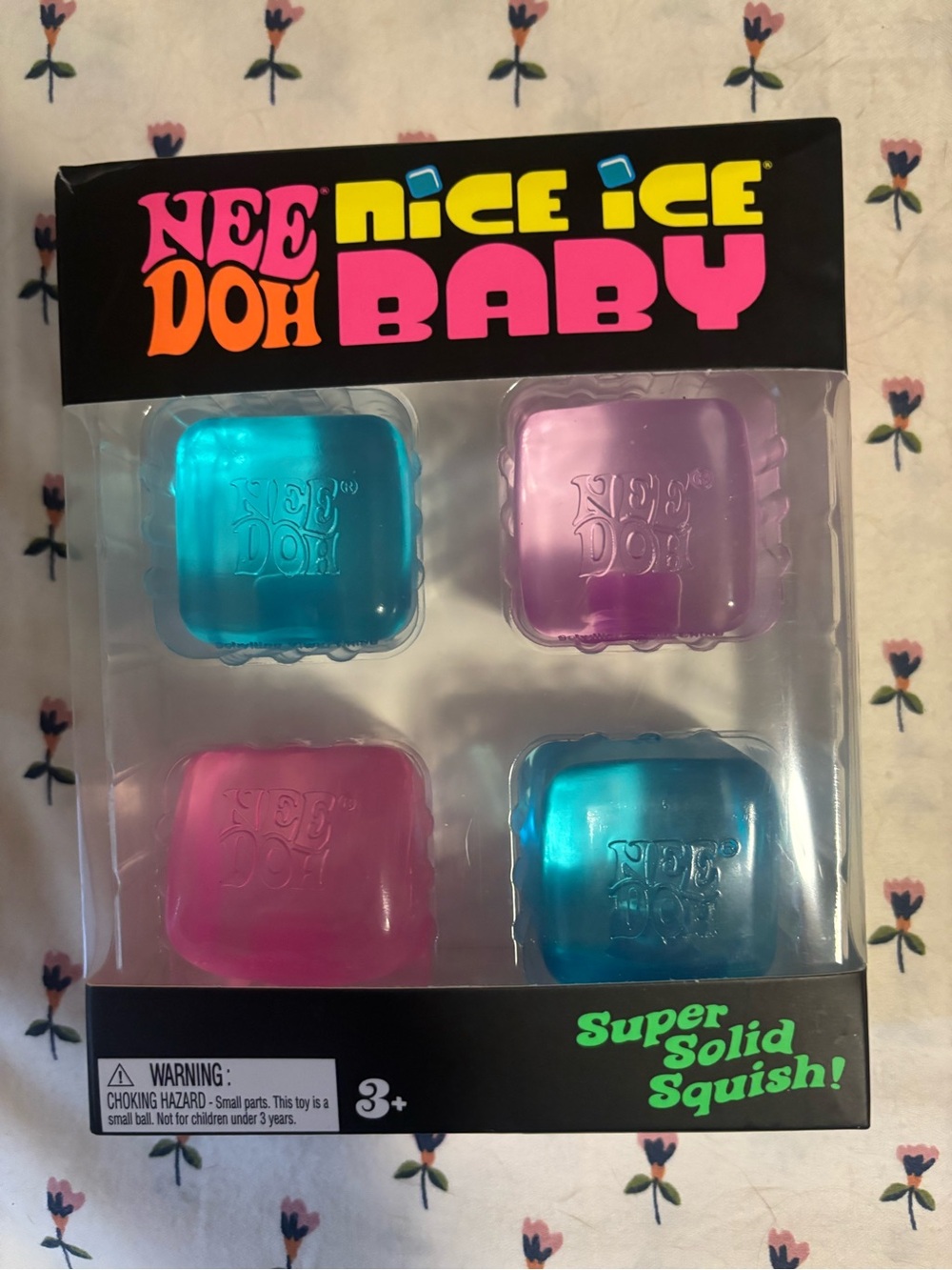 Super Solid Squish Set - Pink, Purple & Blue